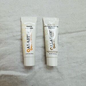 ALASTIN Gentle Cleanser AND Hydratint Pro Mineral Sunscreen SAMPLE SIZE New